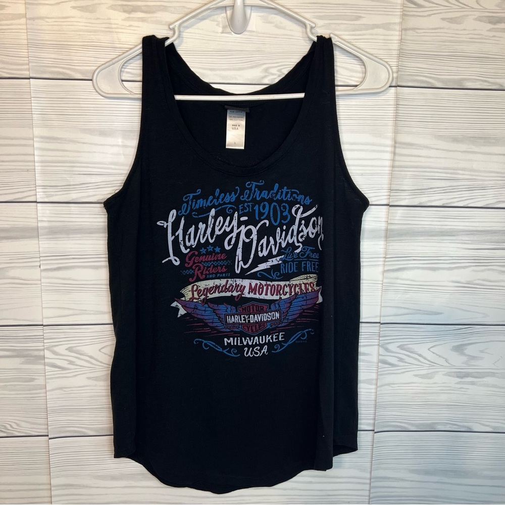 Size Sm.  Harley Davidson top
